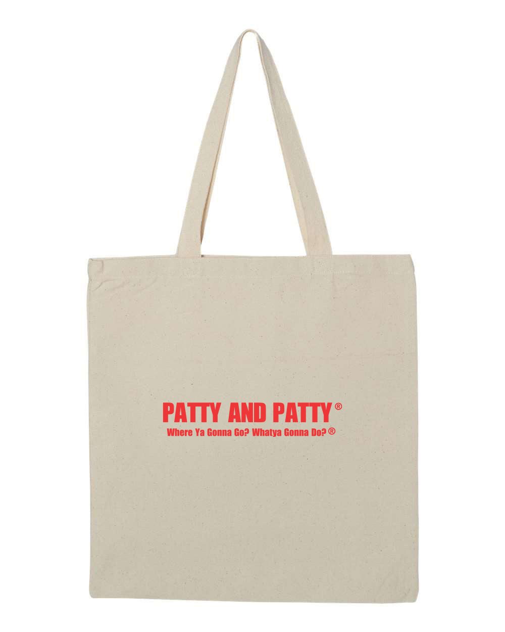 Patty and Patty Tote Bag (beige)