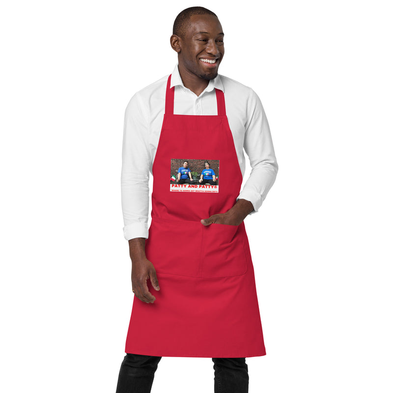 Patty and Patty Picture Logo Apron