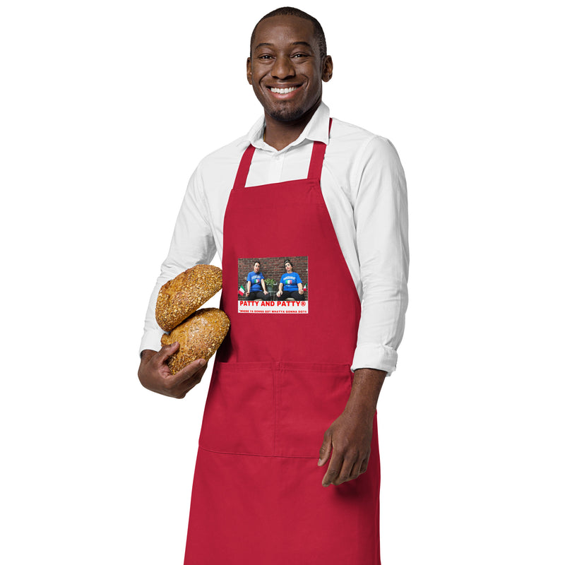 Patty and Patty Picture Logo Apron