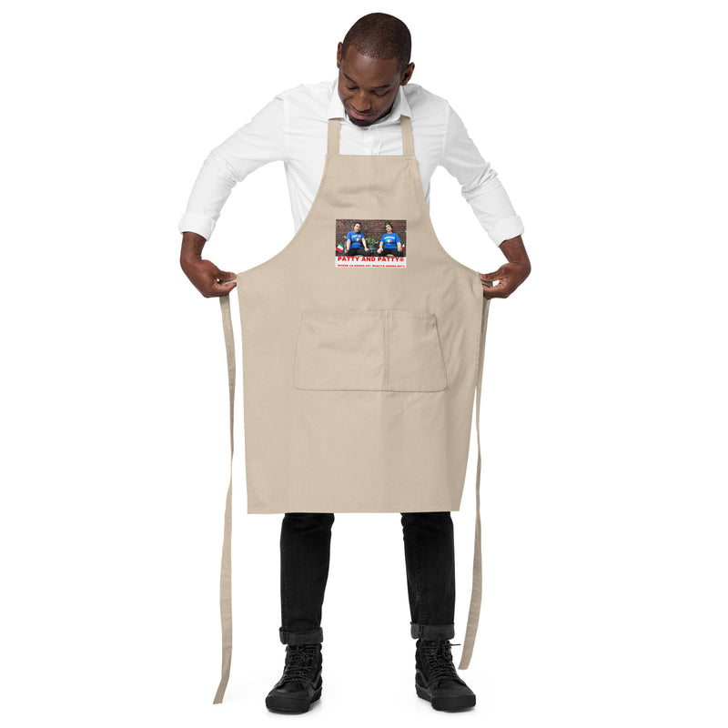 Patty and Patty Picture Logo Apron