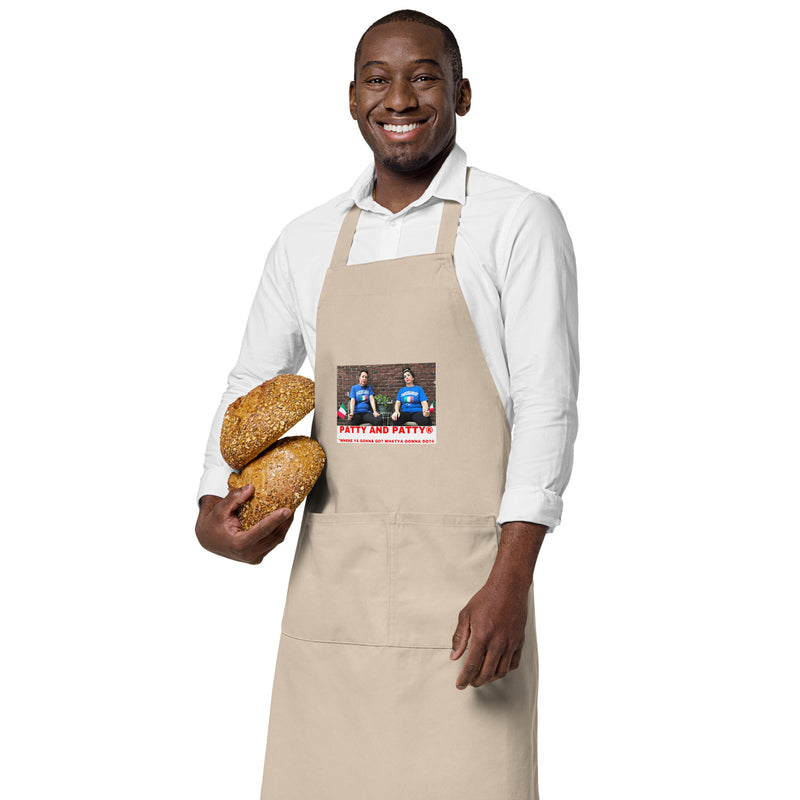 Patty and Patty Picture Logo Apron