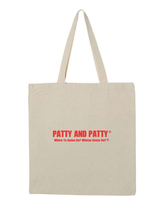Patty and Patty Tote Bag (beige)