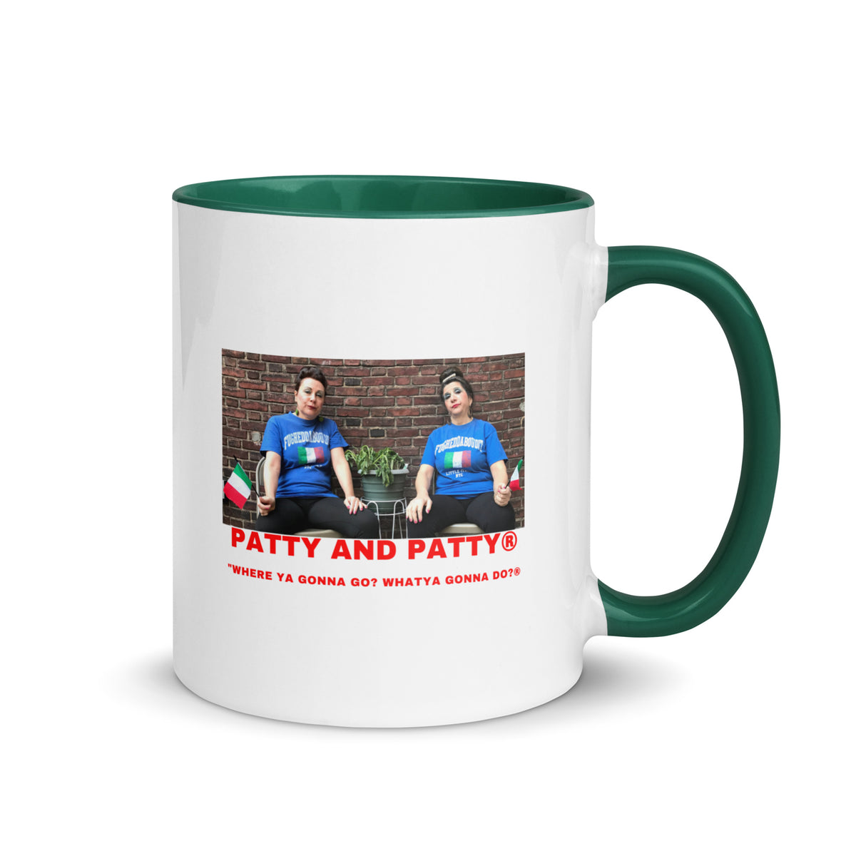 Basil Mug with Color Inside